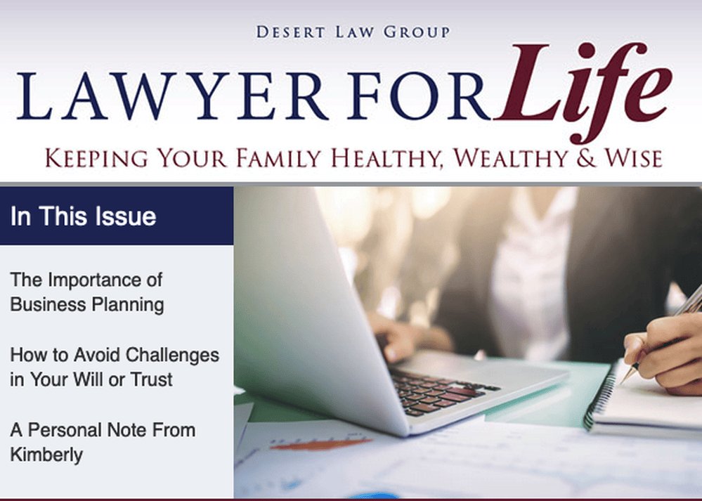 Desert Law Group Your Lawyers for Life